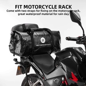 Borseta Motocicleta Impermeabila Rockbros AS-005BK 55L - Neagra