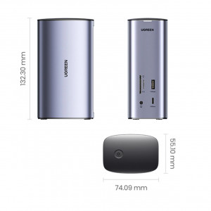 Hub multifunctional Ugreen 12in1 USB-C (CM555) 90325