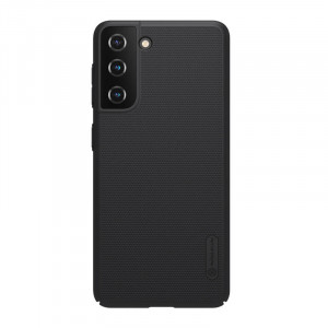 Husa Protectie Samsung Galaxy S21 Nillkin Super Frosted Shield (Negru)