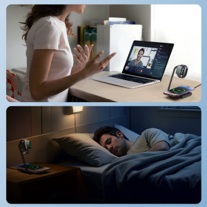 Incarcator magnetic wireless 2in1 15W Joyroom JR-WQN05