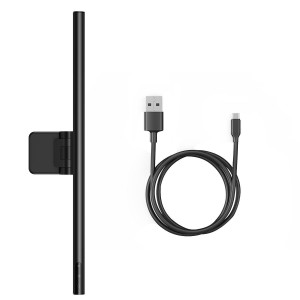 Lampa LED monitor Baseus I-Wok cu panou tactil (negru) 