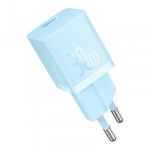 Mini incarcator de perete Baseus GaN5 30W USB-C (albastru) CCGN070603 - Img 4