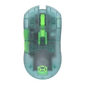 Mouse Gaming Wireless Edifier HECATE G3M PRO, USB-C, Bluetooth, 2.4G, 26000 DPI (Transparent)