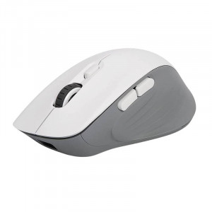 Mouse pentru gaming wireless Delux M729DB BT+2.4G 16000DPI (alb) - Img 1