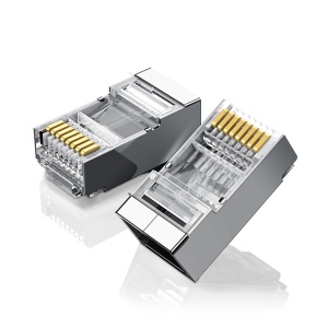 Mufa RJ45 Ethernet Metalica UGREEN NW111 8P/8C, Cat.6, UTP (10 buc.)