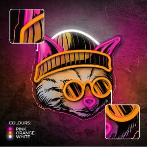 Neon LED ART CAT DREAMER Forever Light FLA04 (Multicolor)