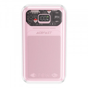 Powerbank Acefast M2 Sparkling Series, 20000mAh, 30W (roz)