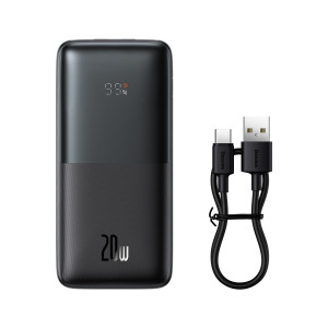 Powerbank Baseus Bipow Pro 10000mAh, 2xUSB, USB-C, 20W (negru) PPBD040101 - Img 9