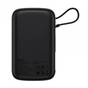 Powerbank Baseus Qpow Pro cu cablu USB-C, 10000 mAh, 22.5 W (negru) PPQD020101 - Img 2