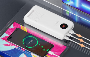 Powerbank Romoss PSW30PF 30000mAh, 22.5 W (alb) - Img 3