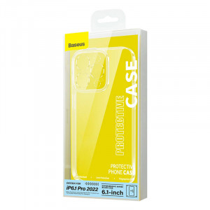 Set husa sticla transparenta si sticla securizata Baseus SuperCeramic pentru iPhone 14 Pro ARCJ000102 - Img 6