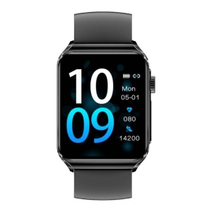 Smartwatch Ceas Inteligent Bluetooth 5.1 Blitzwolf BW-HL6 Ecran Tactil 1.85 Inch IP67 (Silicon Negru)