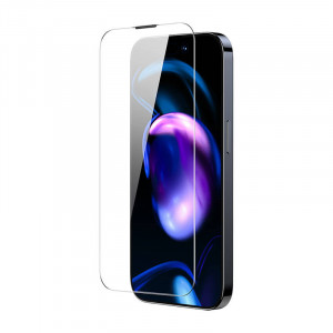 Sticla securizata Baseus Crystal rezistenta la praf 0.3 mm pentru iPhone 14 Pro Max (1buc) SGBL160302 - Img 5