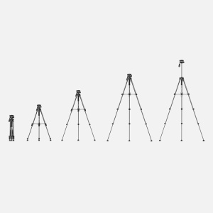 Trepied Profesional Ugreen LP661 Pentru Smartphone si Camera 88.8 - 175cm (Negru/Gri)