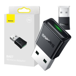 Adaptor Bluetooth 5.3 Wireless Baseus BA07 (negru) ZJBA010001