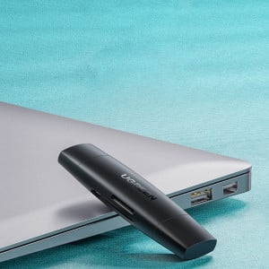 Adaptor cititor de carduri SD + microSD UGREEN