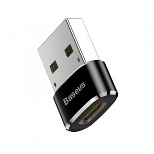 Adaptor USB-C la USB-A Conversie BASEUS 5A (negru) CAAOTG-01