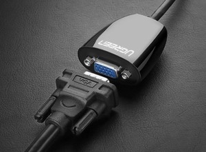Adaptor Video HDMI la VGA UGREEN MM105, fara sunet (negru) 40253