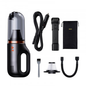 Aspirator auto wireless Baseus A7 500ml filtru HEPA (gri inchis) VCAQ020213 - Img 2