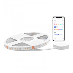 Banda LED Smart WiFI cu RGBWW Meross MSL320 (5 metri) HomeKit