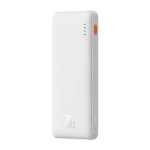 Baterie Externa Powerbank Baseus AirPow 10000mAh 20W USB, USB-C si Micro USB (Alb)