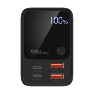 Baterie Externa Powerbank Choetech B635BK 27000mAh Max 222.5W 2x USB-A 2x USB-C (Negru)