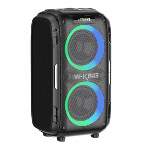 Boxa Bluetooth Wireless Portabila W-KING T9 Pro 120W RGB