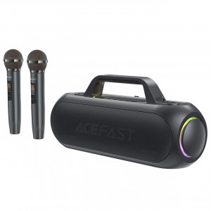 Boxa Portabila Wireless Karaoke Bluetooth Acefast K1 cu 2 microfoane 200W