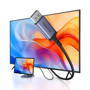 Cablu Adaptor Video USB-C - DisplayPort 1.4 8K 60Hz  Baseus High Definition Series (Negru)