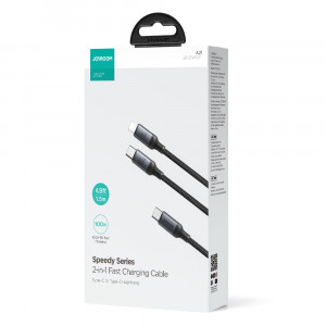 Cablu Telefon Incarcare Rapida Speedy USB-C la USB-C + Lightning Joyroom 100W