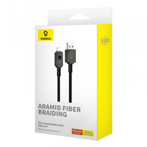 Cablu Incarcare Rapid USB la Lightning Baseus Explorer 2.4A 1m