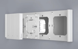 Cadru Intrerupator Smart M5 80 Dublu SONOFF M5-2C-80-FW (Alb)
