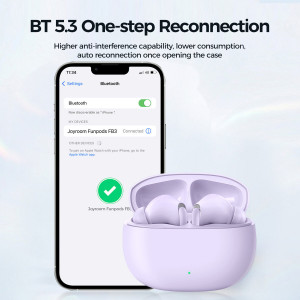 Casti Wireless Bluetooth In Ear Joyroom Funpods Series JR-FB3 TWS