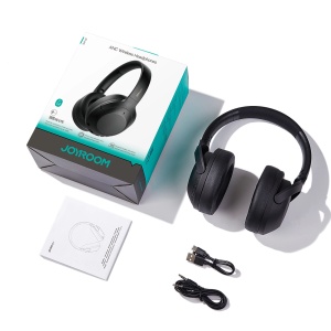 Casti Wireless Bluetooth 5.4 Over Ear Joyroom J-Head Series JR-JH2 ANC (Negru)