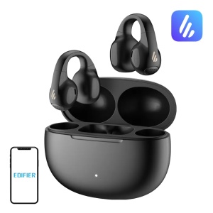 Casti Wireless Sport Bluetooth 5.4 Open Ear Edifier Comfo C, IP56 (Negru)