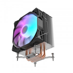 Coller CPU LED racire activa procesor Darkflash S11 (radiator + ventilator 120x130) negru - Img 6