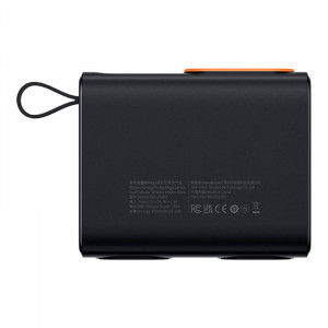 Compresor portabil Baseus Mega EnergyPump Series, 2 cilindri 6000 mAh cu lanterna CRNL060001 - Img 5