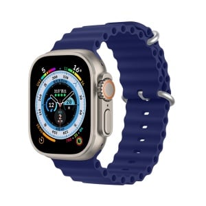 Curea Apple Watch Silicon Dux Ducis OceanWave Pentru Smartwatch 9 / 8 / 7 / 6 / 5 / 4 / 3 / 2 / SE (41 / 40 / 38mm)
