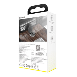 Incarcator Auto Baseus Tiny Star Mini Incarcare Rapida Port USB 30W Gri VCHX-A0G