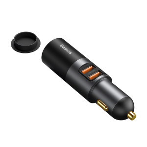 Incarcator Auto Rapid BASEUS Share Together, bricheta auto, 2x USB, 120W
