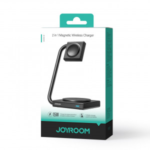 Incarcator magnetic wireless 2in1 15W Joyroom JR-WQN05