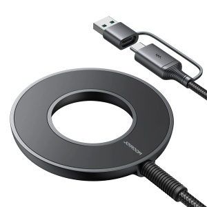 Incarcator Wireless Magnetic Joyroom 15W MagSafe Negru (JR-WQM03)