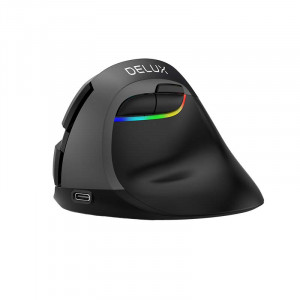 Mouse wireless bluetooth vertical Delux M618Mini