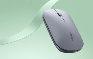 Mouse wirelessMouse Wireless Ergonomic UGREEN 1000-4000 DPI MU001 (Gri) 90373