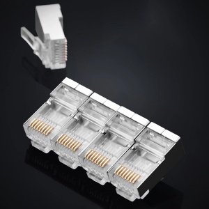 Mufa RJ45 Ethernet Metalica UGREEN NW111 8P/8C, Cat.6, UTP (10 buc.)
