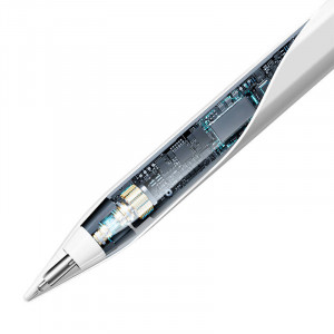 Stilou Stylus Capacitiv Baseus Smooth Writing Pentru Telefon/Tableta (Alb) SXBC020102