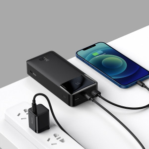 Powerbank Baseus Bipow 30000mAh, 2xUSB, USB-C, 15W (negru) PPDML-K01 - Img 7
