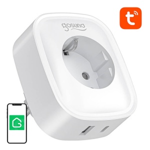 Priza Smart Inteligenta WiFi/Bluetooth Gosund SP6 16A USB-C 20W Tuya