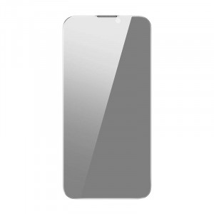 Sticla securizata Baseus Crystal rezistenta la praf cu filtru de confidentialitate 0.3 mm pentru iPhone 14 Pro Max (1buc) SGBL180302 - Img 2
