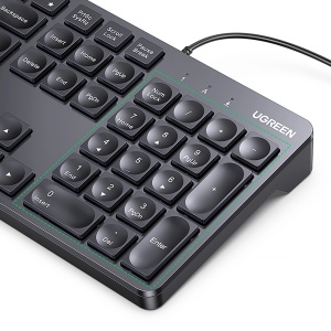 Tastatura cu Fir Windows / MacOS Ugreen KU004 (Neagra) 90875